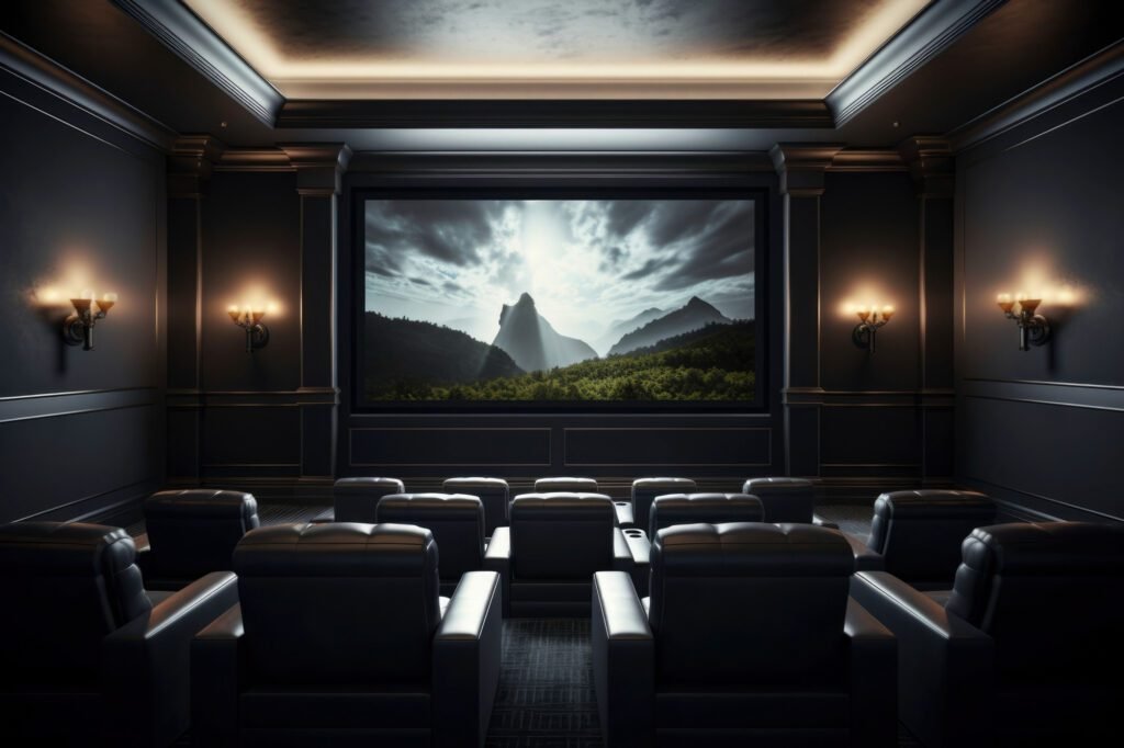 DLF Magnolias 2 amenities - movie theatre